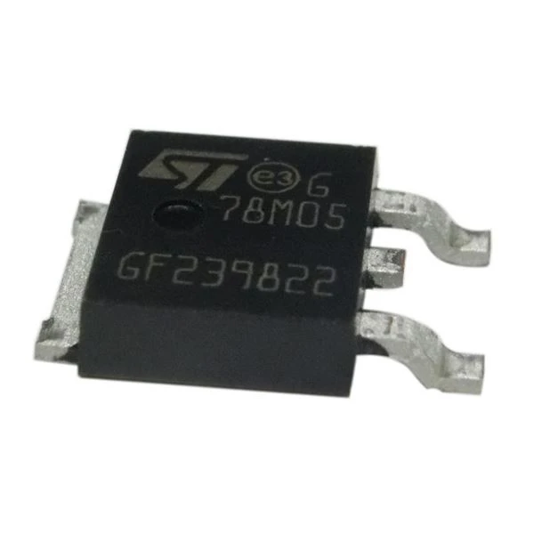 Pengawal Selia Tiga Terminal L78M05CDT 78M05 SMD TO-252 5V