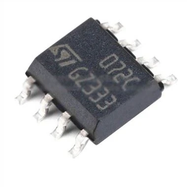 Skrin Sutera TL072CDT 072C Penguat Operasi Input JFET Tunggal SMD SOP8