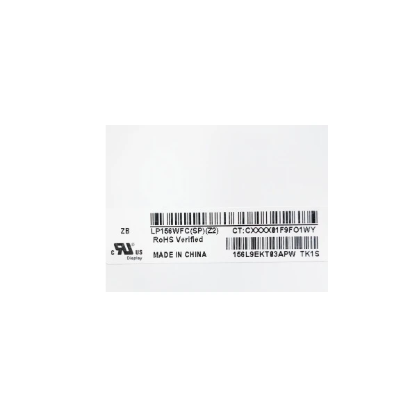 LP156WFC-SPZ2 asal 15.6 inci TFT Slim LCD Panel LCD
